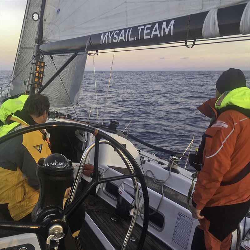 Katie builds her offshore miles and experience delivering a yacht from Hobart to Melbourne after the 2017 Sydney to Hobart Yacht Race photo copyright MySail taken at 