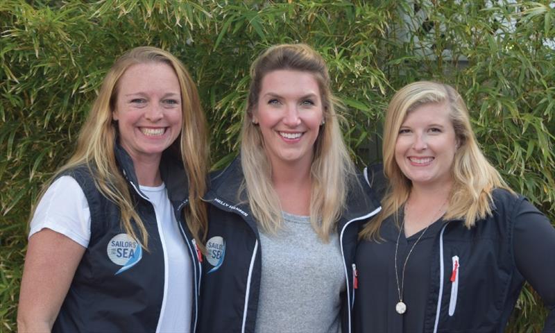 Shelley Brown, Amber Stronk and Robyn Albritton - Sailors for the Sea Crew photo copyright Sailors for the Sea taken at 