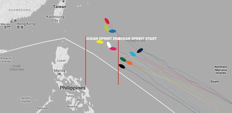 Current positions – Clipper Round the World Yacht Race 7: The Forever Tropical Paradise Race, Day 17 photo copyright Clipper Race taken at 