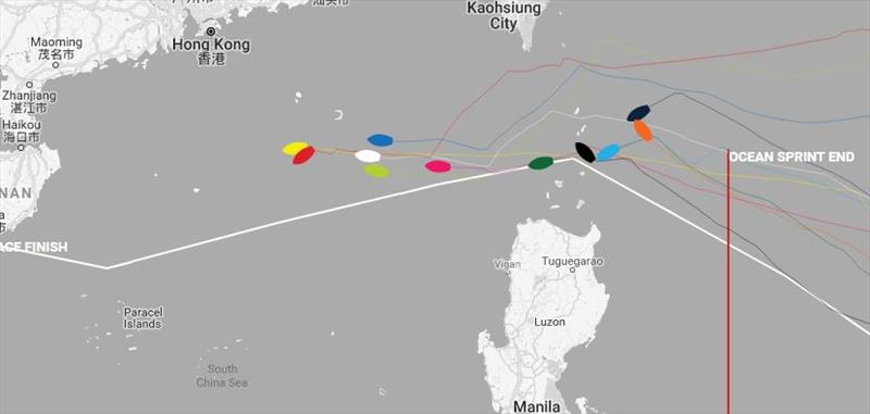 Current positions – Clipper Round the World Yacht Race 7: The Forever Tropical Paradise Race, Day 20 photo copyright Clipper Race taken at 