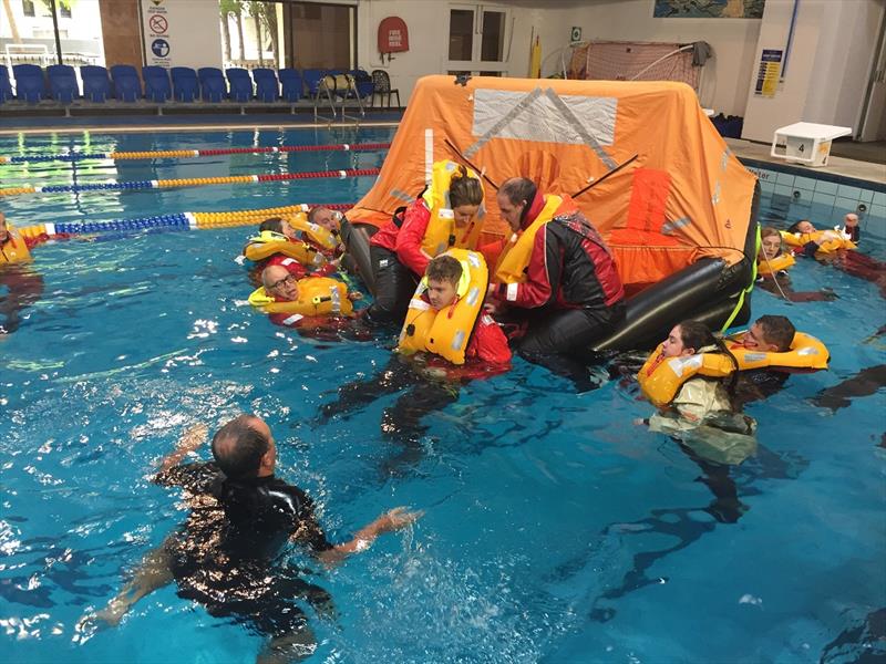 Safety and Survival at Sea course - photo © Ian MacWilliams