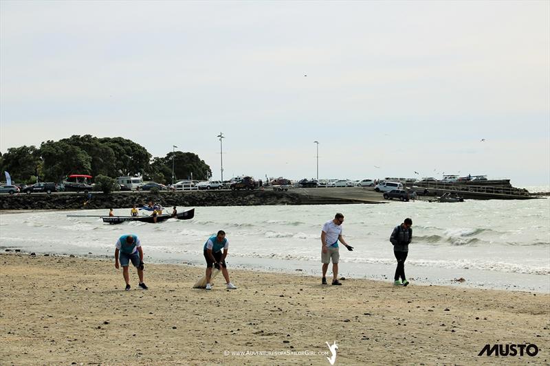 Volvo Cleap Up: Lovers of sailing show their love for the ocean - photo © Nic Douglass / www.AdventuresofaSailorGirl.com