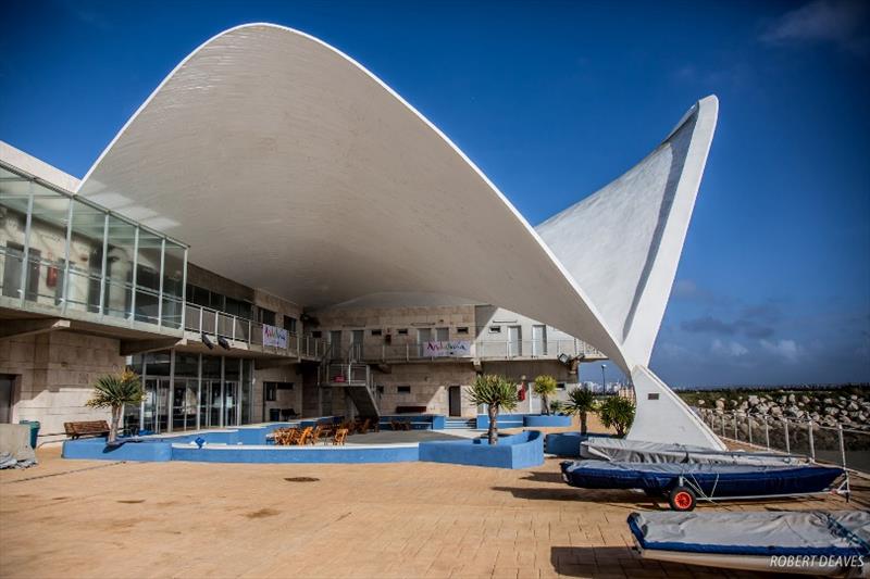 The race centre at the Andalusian Sailing Federation photo copyright Robert Deaves taken at 