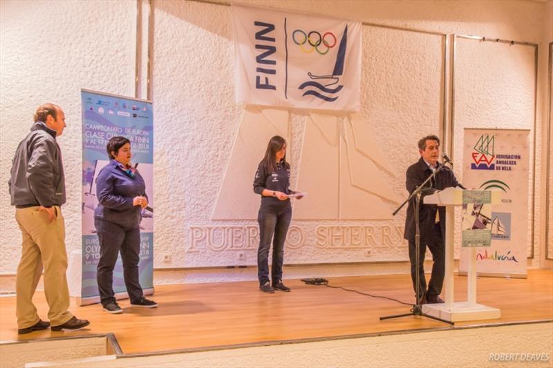 Open and U23 Finn European Championship opens in Cádiz photo copyright Robert Deaves taken at 