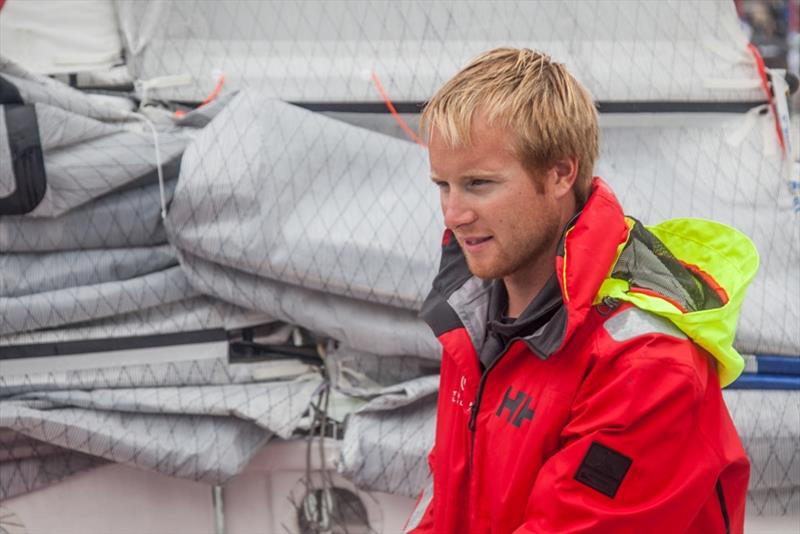 Quentin Vlamynck, Boat Captain of the Multi50 Arkema photo copyright Vincent Olivaud / Team Arkema Lalou Multi taken at 