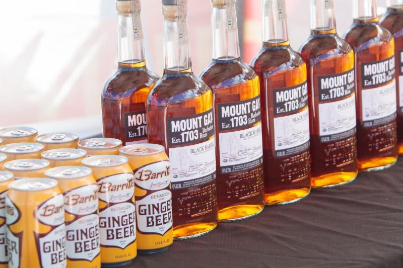 Mount Gay Black Barrel at the Mount Gay Black and Gold Party, where participating in the BVI Spring Regatta is Time Well Spend with MOUNT GAY Rum, the favorite rum of all sailors worldwide photo copyright Alastair Abrehart taken at Royal BVI Yacht Club