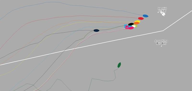 Current positions – Clipper Round the World Yacht Race 9: The Race to the Emerald City, Day 9 photo copyright Clipper Race taken at 