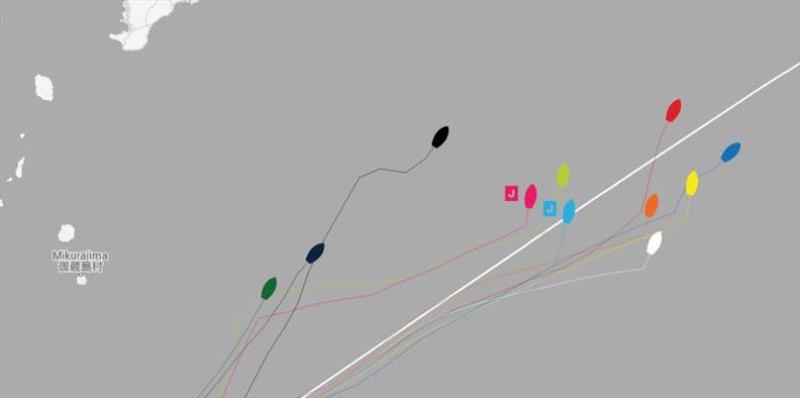 Current positions – Clipper Round the World Yacht Race 9: The Race to the Emerald City, Day 10 photo copyright Clipper Race taken at 