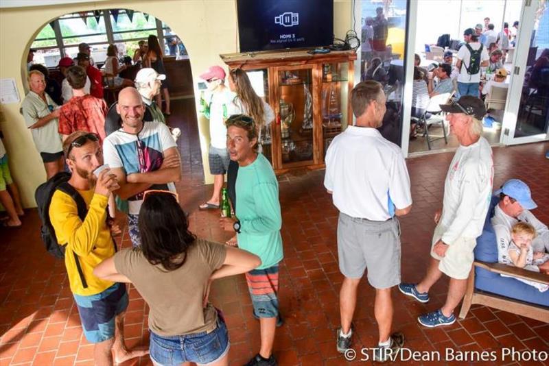 A hub of activity at St Thomas YC during the regatta - photo © Dean Barnes / STIR