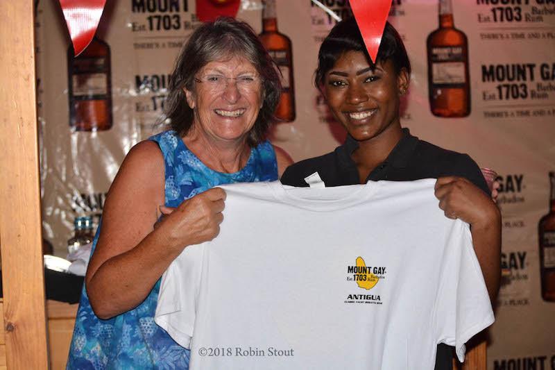 Mount Gay Rum, one of our invaluable and generous sponsors - photo © Robin Stout