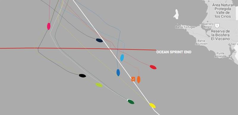 All positions correct at time of publishing – Clipper Round the World Yacht Race 10: The Garmin American Challenge to Panama, Day 8 - photo © Clipper Race