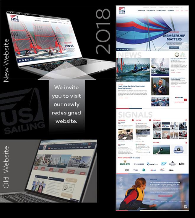 US Sailing launches new website photo copyright Jake Fish taken at 