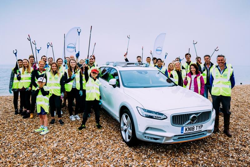 British Sailing Team and Volvo Car UK - World Environment Day photo copyright Volvo Car UK Ltd taken at 