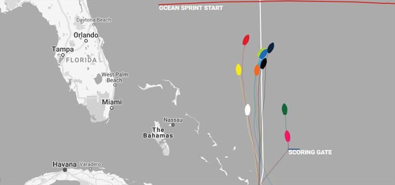 Positions at time of writing – Day 7, Clipper Round the World Yacht Race 11: Nasdaq Race | Panama to New York - photo © Clipper Race