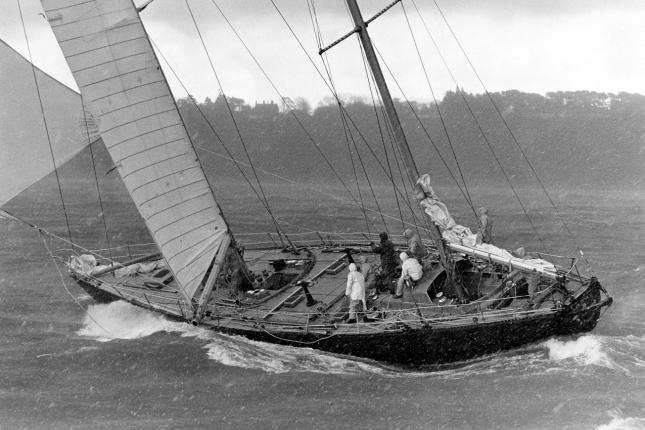 Pen Duick VI competed in two Whitbread RTW Races the second as an unofficial entry due to her spent uranium keel - photo © Voiles et Voiliers