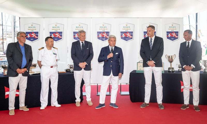 Prizegiving at the Yacht Club Italiano photo copyright Rolex / Kurt Arrig taken at Yacht Club Italiano