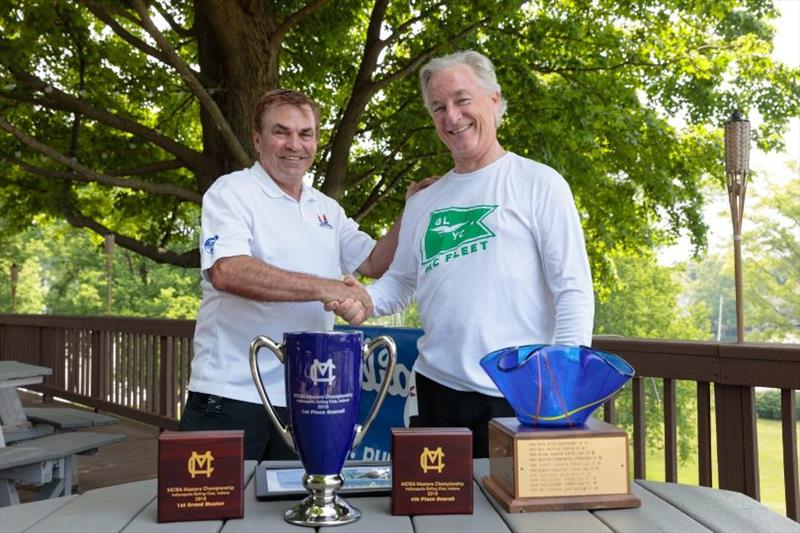 EHood (Grand Masters Champion) and Vince Driessen Overall and Masters Champion, both used the fast North ZMax photo copyright Harbor Pictures Company taken at 