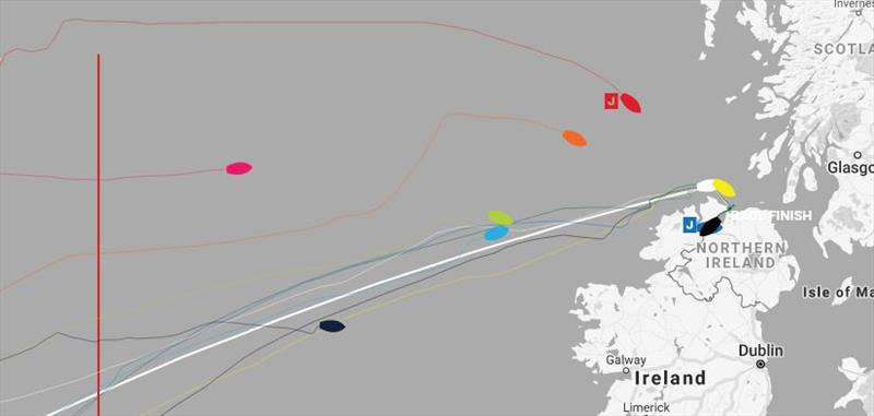 Positions at time of writing – Day 13, Clipper Round the World Yacht Race 12: The LegenDerry Race | New York to Derry-Londondery - photo © Clipper Race