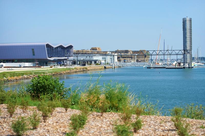 The venue, Lorient, France photo copyright Yvan Zedda taken at 