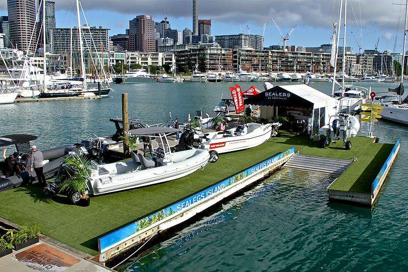 Sealegs demonstrate a full range of recreational, commercial and first response amphibious RIB's at rthe Auckland On the Water Boat Show - photo © Richard Gladwell