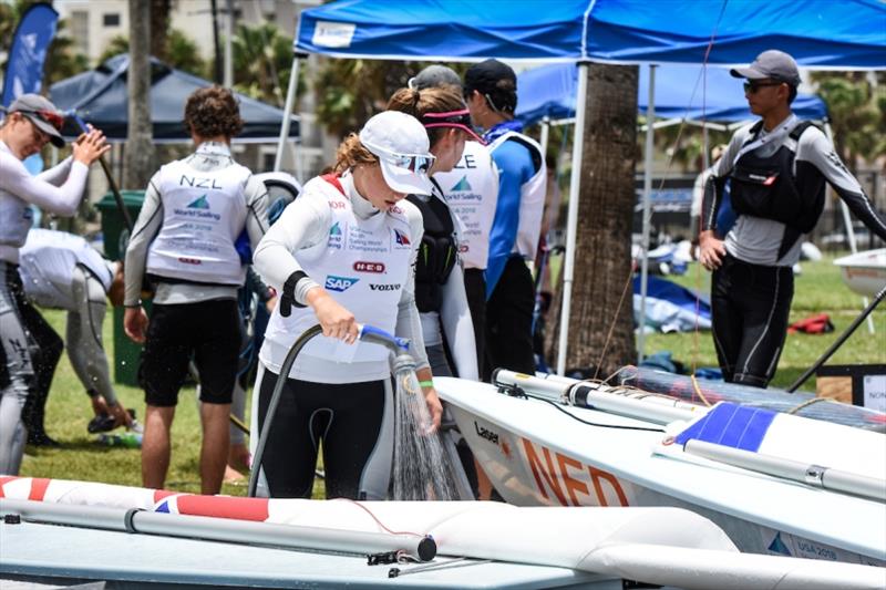 Boat park photo copyright James Tomlinson / World Sailing taken at 