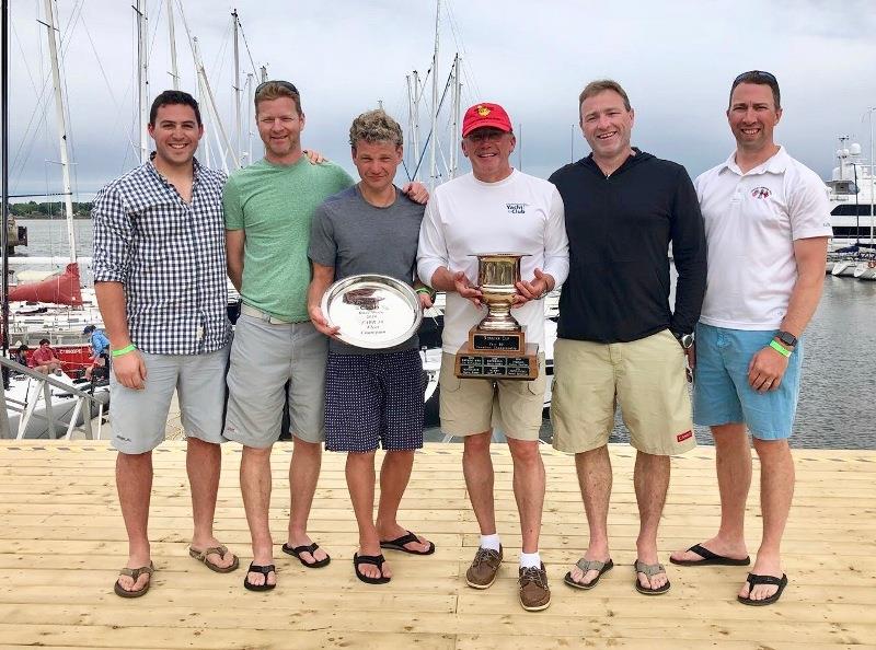 HeadFirst 3 Crew Canadian Farr 30 champions (Left to Right) Topher Kingley-Williams, John Whynacht, Jonathan Ross, Peter Toombs, Adam Roy, Graham Roy, Missing Darren Jones - photo © Emily Gaudet