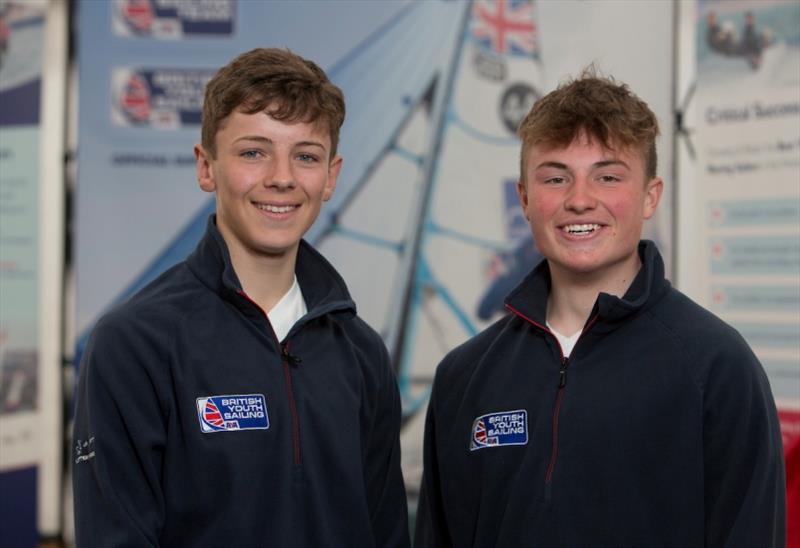 Rhys Lewis (L) and Drew Wright photo copyright Marc Turner / RYA taken at 