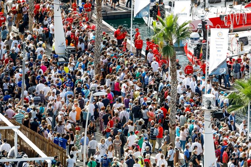 Alicante stopover - photo © Ainhoa Sanchez / Volvo Ocean Race