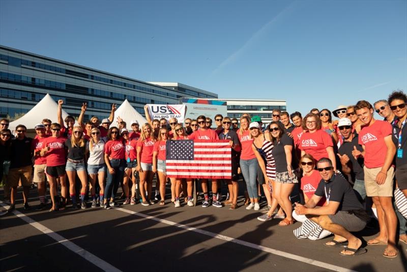 Team USA at opening ceremony - photo © US Sailing
