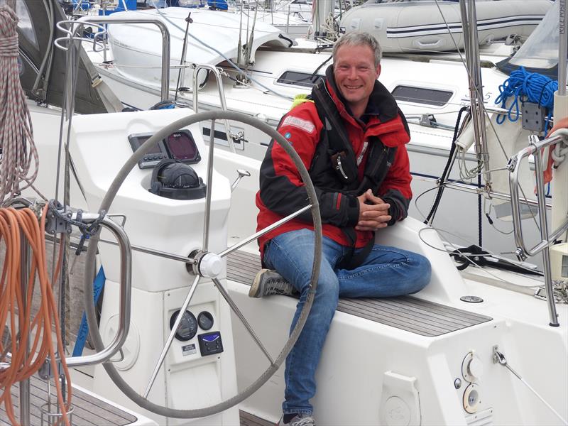 Former soldier Tony Yeardley retrained as a Yachtmaster with Turn To Starboard photo copyright Turn To Starboard taken at 