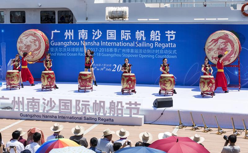 Here are your drummer girls. 2nd Guangzhou Nansha International Sailing Regatta photo copyright Guy Nowell taken at 