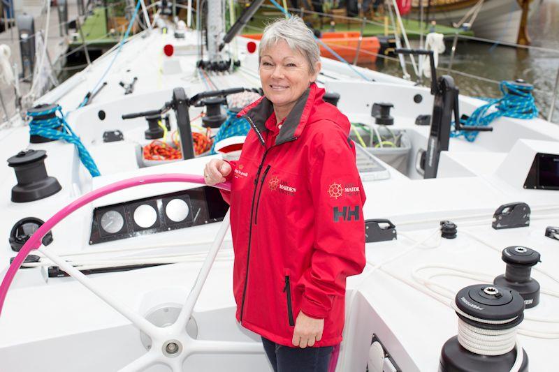 Tracy made history in 1989/90 as Skipper of the first all-female team to compete in the Whitbread Round The World Race photo copyright Maiden taken at 