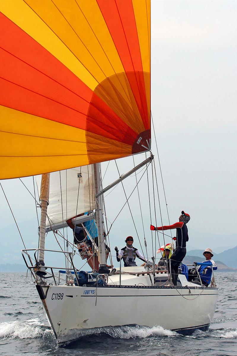Windseeker finds wind (Sails East Port Shelter Regatta , Race 1) photo copyright Fragrant Harbour taken at Hebe Haven Yacht Club
