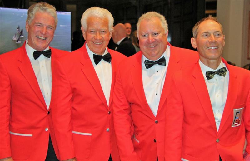 Farr 40 life members Martin Hill, Marcus Blackmore, Richard Perini, Guido Belgiorno-Nettis photo copyright Farr 40 Class taken at Royal Sydney Yacht Squadron