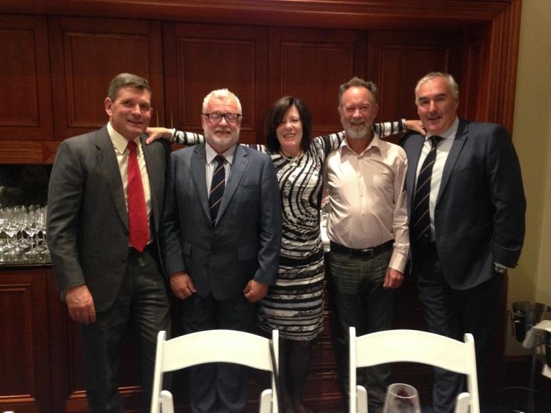 NCYC - Barry Kelly, Adrian Kiely, Valda Johnston, Steve Rae and Paul O'Rourke photo copyright Di Pearson taken at Royal Sydney Yacht Squadron