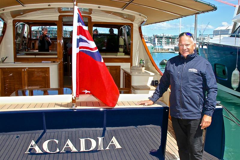 Mattie Mason - Grand Banks / Palm Beach Motor Yachts - Auckland On the Water Boat Show - Day 4 - September 30, 2018 - photo © Richard Gladwell