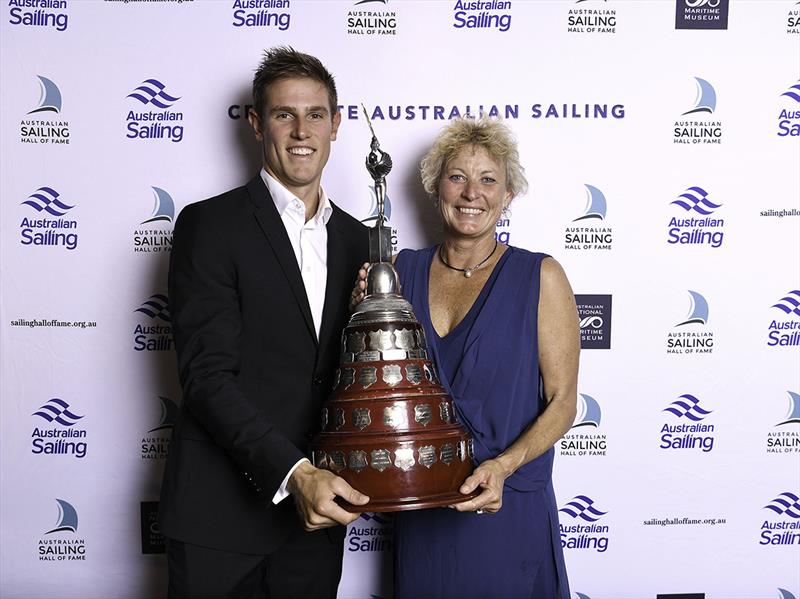 Matt Wearn and Wendy Tuck, 2018 Sailors of the Year photo copyright Gregg Porteous taken at 
