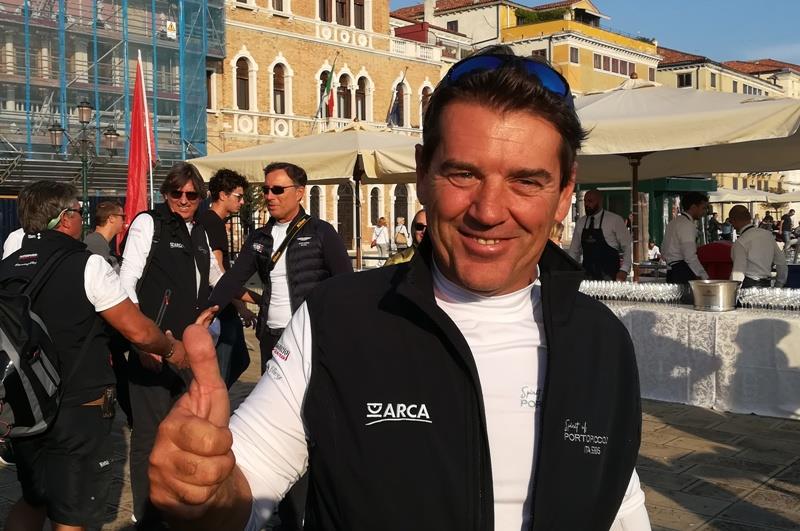 Tactician on board Spirit of Portopiccolo, Furio Benussi - photo © International Maxi Association