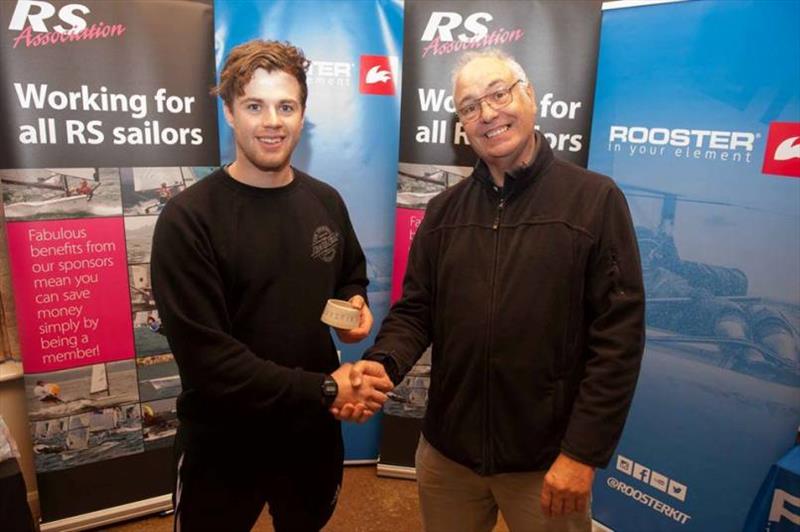 Winner Craig Williamson - RS Classes End of Season Championships photo copyright Peter Fothergill taken at Rutland Sailing Club