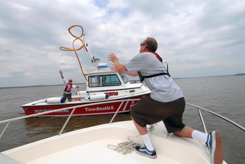 An annual BoatUS membership with Unlimited on-water towing makes a great holiday gift photo copyright Scott Croft taken at 