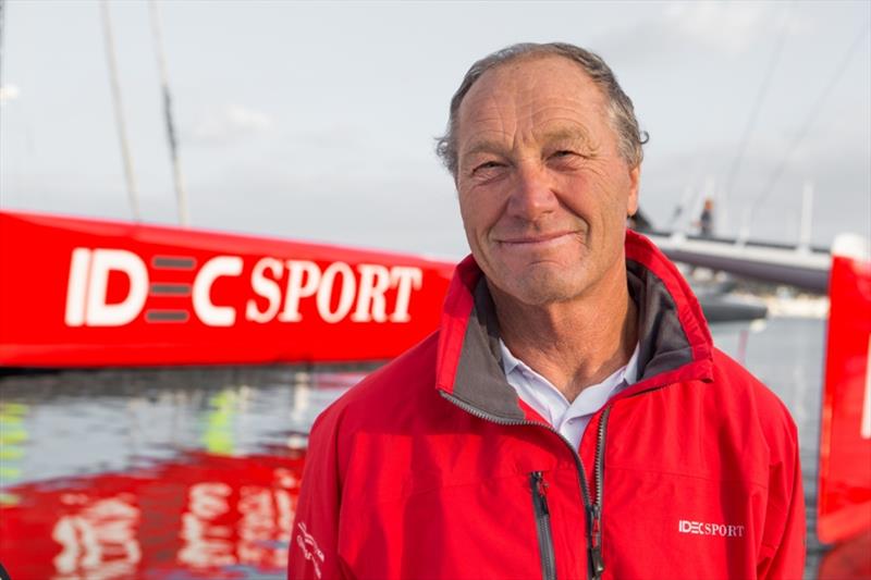 Skipper Francis Joyon photo copyright Jean Marie Liot / IDEC SPORT taken at 