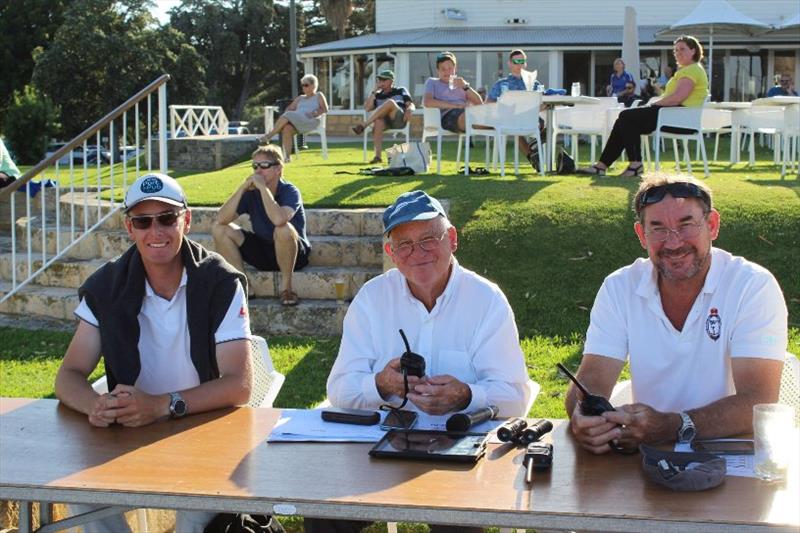 Commentary team - JESS Match Cup - photo © Susan Ghent / RFBYC