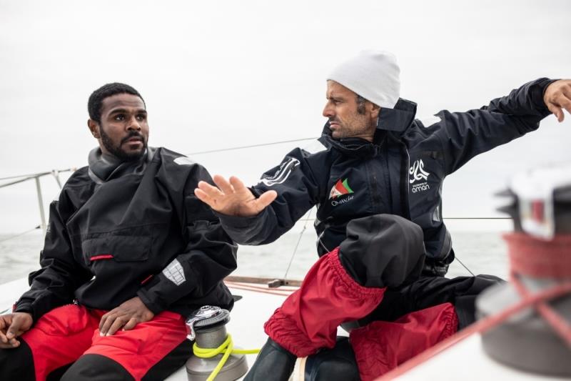 Franck Cammas joins the Oman Sail team photo copyright Eloi Stichelbaut taken at Oman Sail