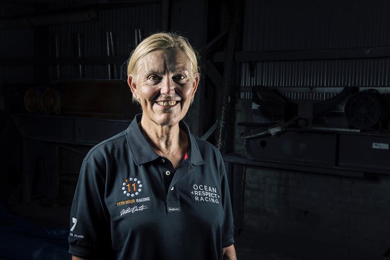 Rolex Sydney to Hobart Vanessa Dudley part of the all female crew on OCEAN RESPECT RACING (Wild Oats X) photo copyright Andrea Francolini taken at Cruising Yacht Club of Australia