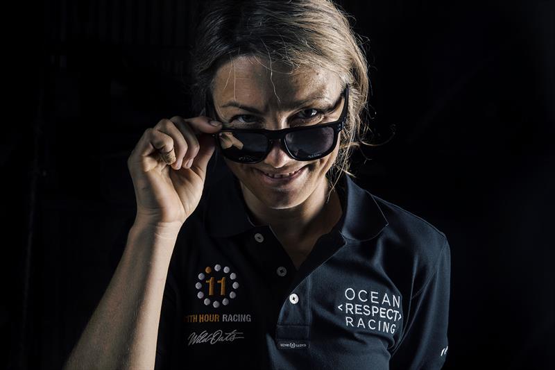 Rolex Sydney to Hobart Faraday Rosenberg part of the all female crew on OCEAN RESPECT RACING (Wild Oats X) photo copyright Andrea Francolini taken at Cruising Yacht Club of Australia