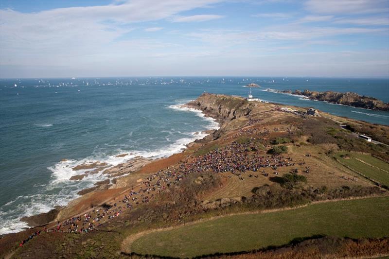 Start of the 2018 Route du Rhum-Destination Guadeloupe in Saint Malo. - photo © Alexis Courcoux