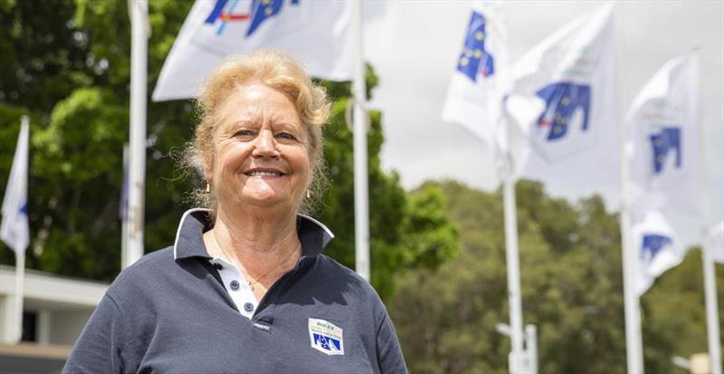 Gail Lewis-Bearman at the CYCA - Rolex Sydney Hobart Yacht Race - photo © Hamish Hardy CYCA