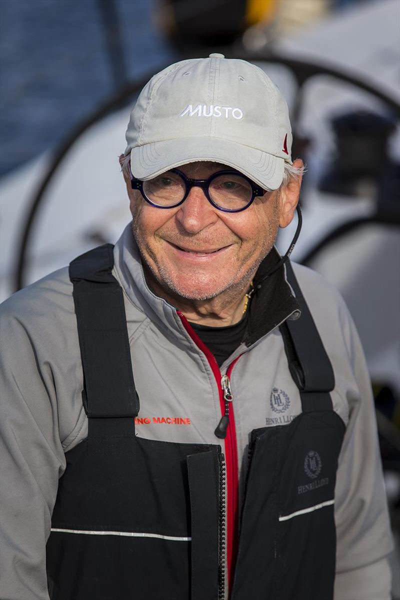 Eric de Turckheim - not winning didn't stop him smiling - Rolex Sydney Hobart Yacht Race 2018 photo copyright Andrea Francolini taken at Cruising Yacht Club of Australia