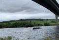 Perth SC members rowing the skiff 'The Silvery Pearl' © Bob Watson