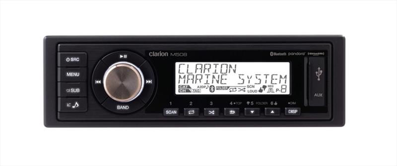 Clarion M508 Radio - photo © Clarion Marine